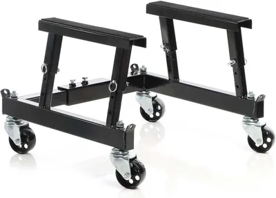 Productafbeelding van montagebok met wielen montagehefbrug motorbrug krik tot 680 kg voor motor an ATV