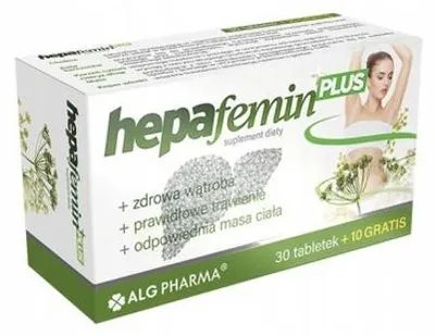 Produktbild von Alg Pharma Hepafemin PLUS 40 Tabletten