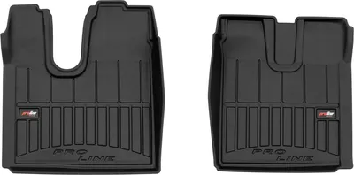 Produktbild von OMAC Gummi Fußmatten für MAN TGL 2008-2019 Premium TPE 3D Automatten Schwarz 2x