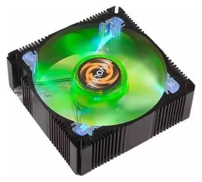 Obrázek produktu pro Revoltec 900046885 Stojanový ventilátor, zelený, univerzální velikost / zástrčka EU, 220 V, zelený, univerzální velikost