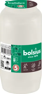 Productafbeelding van Bolsius Herdenkingslicht Nr 5 (1 stuk)