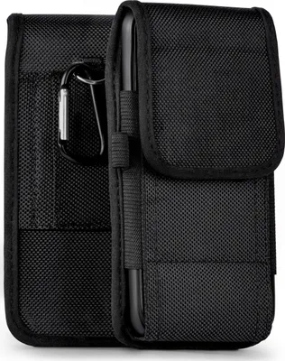 Produktbild von moex® Agility Case kompatibel mit Nokia 4.2 - Handy Gürteltasche, Schwarz