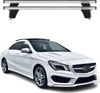 Produktbild von Menabo Dachträger Grundtäger für Mercedes CLA C117 2013-2019 75kg Alu Silber 2x