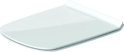 Obrázok produktu pre Duravit WC sedadlo DuraStyle s funkciou SoftClose, pánty z nehrdzavejúcej ocele, dlhé, biele, 1 ks.
