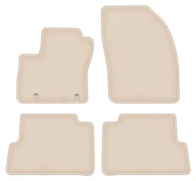 Immagine prodotto di Tappetini in moquette per Ford Kuga MK1 2008-2011 (SUV) – set 4 pezzi, beige, su misura – Wielganizator FORTUNA