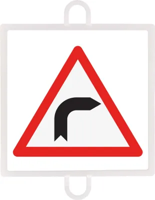 Produktbild von Verkehrswarntafel Nr. 11 (rechts abbiegen)