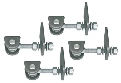 Productafbeelding van Gustav Alberts verbindingsstuk, lengte 150 mm, schroefdraad M20, lasoortje van staal, onbehandeld - 411077