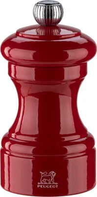 Produktbild von Peugeot Bistro Salzmühle 10 cm Passionsrot lackiert Holz