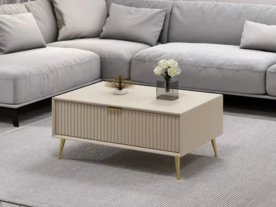 Zdjęcie produktu dla Skye Decor, Luxe, stolik kawowy, piaskowiec, 90 x 60 x 40 cm