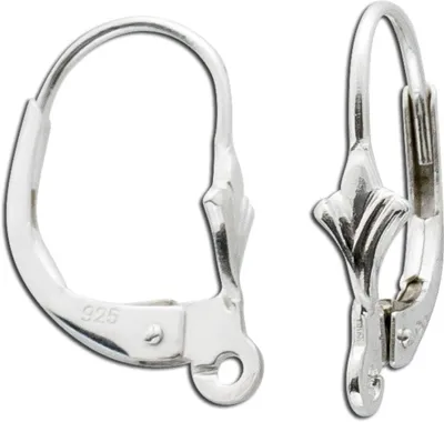 Produktbild von Ohrringe - Patentbrisurenpaar Sterling Silber 925