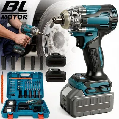 Obrázek produktu pro Akumulátorové rázové utahováky 1200 Nm 1/2" elektrické