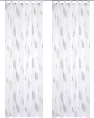 Produktbild von HOME WOHNIDEEN Paolo 2Er Set Schlaufenschal 175 x 140 cm 2x Fertigschal inkl. 1x Bügelband Rot