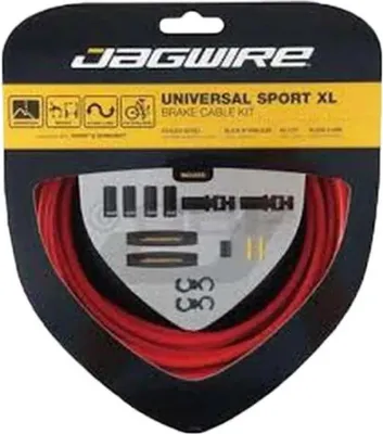Produktbild von Jagwire UCK802 Universal Sport Brake XL Kit, red