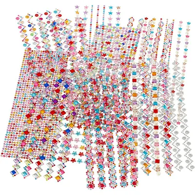 Image de Strasstenen Designs 2-10mm, 12 Vellen