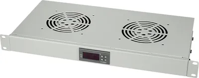 Produktbild von LogiLink FAU02FG, Lüftertafel, Stahl, Grau