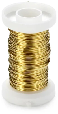 Produktbild von KnorrPrandell 216468845 216468845 Messingdraht Ø 0,6 mm 18 m, Gold