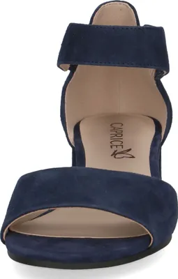 Produktbild von Caprice Damen Sandale Leder geschlossene Ferse Klettverschluss 9-28212-42, Größe:37 EU, Farbe:Blau