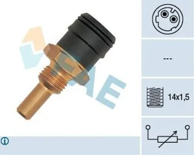 Produktbild von FAE Kühlmitteltemperatursensor Kühlmitteltemperatursensor 33280 passend für MERCEDES-BENZ Stufenheck (W124)