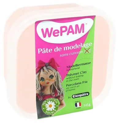 Lufthärtende Modelliermasse, fleischfarben, 145 g