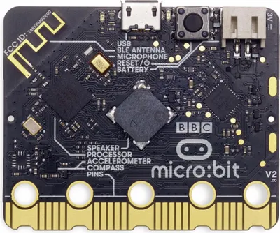 Zdjęcie produktu dla BBC MICRO:BIT 2 w indywidualnym opakowaniu (bez akcesoriów) Torba antystatyczna z naklejką