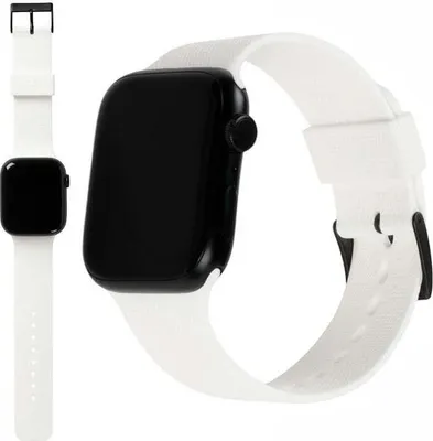 Produktbild von Urban Armor Gear 194005313535, Band, Smartwatch, Weiß, Apple, Watch 45/44/42mm, Silikon