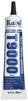 Produktbild von Avizar, T9000 Kleber 58ml für LCD Display und Gerätegehäuse Montage, Schwarz