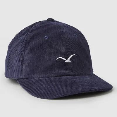 Produktbild von Cleptomanicx Cap "Cord Möwe" One Size Dark Navy
