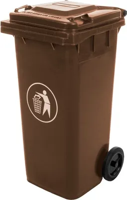 Produktbild von nabbi Popelnice Mulltonne 120 L - hnědá