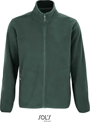 Produktbild von SOLs 03823 | MenŽs Factor Zipped Herren Fleece Jacke - Farbe: Forest Green - Größe: S