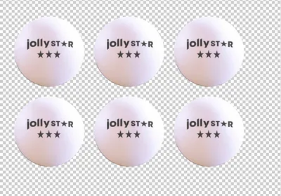 Produktbild von JollyStar Tischtennisbälle – 6er Set für Training & Spiel