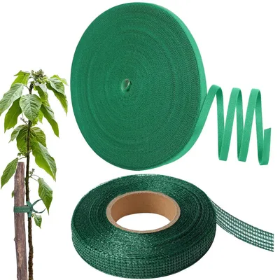 Produktbild von Pflanzenbinder Pflanzband Baumbinder - 50 m - Grün - Wetterbeständig - Wiederverwendbar