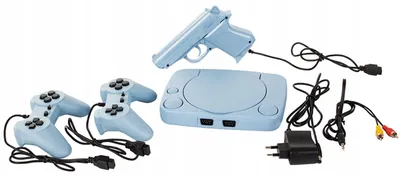 Produktbild von Verk 18253 Retro-TV-Spielekonsole, 9.999 Spiele, blau