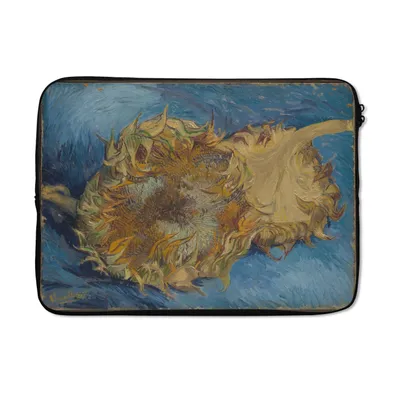 Produktbild von MuchoWow® Laptop Hülle 14 ZollSonnenblumen - Vincent van Gogh Laptoptasche - Laptoptasche - Stoßsicher - Schutzhaube