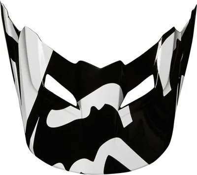 Image de Visière de casque Fox Mx18 V1 - Race [Blk]