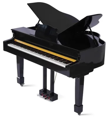 Immagine prodotto di Pianoforte nero Pianoforte digitale Pianoforte a coda Pianoforte lucido Pianoforti