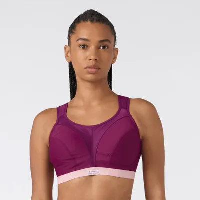 Produktbild von Shock Absorber Active D+ Classic Sport-BH - Dunkelviolett