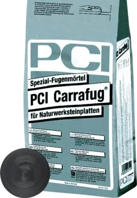 Produktbild von PCI Carrafug® Spezial Fugenmörtel für Naturwerksteinplatten anthrazit 5 kg