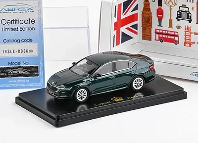 Productafbeelding van Škoda Octavia IV (2020) - Groen metallic, ABREX, schaal 1:43