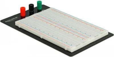 Produktbild von DELOCK Experimentier-Steckbrett 1260/400 Kontakte m Bodenpl.