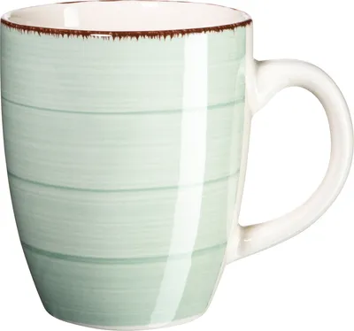 Produktbild von DOMESTIC by MÄSER KA.BECHER Kaffeebecher 673100 HellgrÜn 0,39 Kera