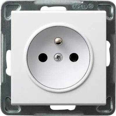 Zdjęcie produktu dla Ospel GP-1RZ/m/00, Biały, IP20, 16 A, 71 mm, 38 mm, 71 mm