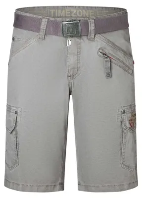 Produktbild von Timezone Cargo Jeans Shorts mit Gürtel und Festem Stoff Größe: 29W