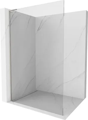 Obrázok produktu pre Mexen Kioto L Sprchová stena 95 x 200 cm, transparentná, brúsený nikel - 800-095-103-97-00