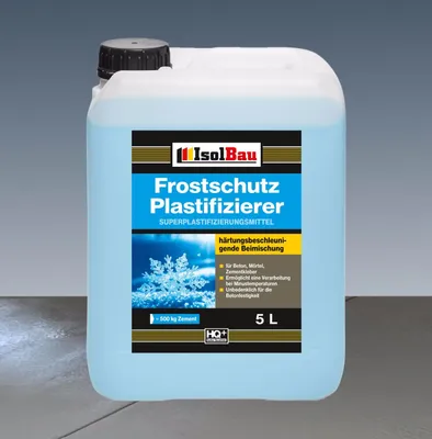 Produktbild von 5 Liter Frostschutz Plastifizierer Beton-Zusatzmittel - Betonverflüssiger