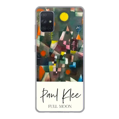 Produktbild von MuchoWow® Handyhülle Schutzhülle Hülle für Samsung Galaxy A71 Paul Klee - Malerei - Kunst Silikon Softcase Handy Hülle - Kartenbesitzer