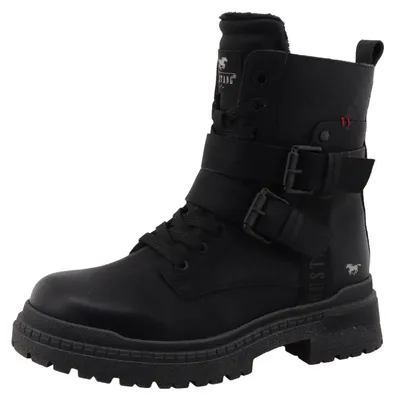 Obrázek produktu pro Dámské elegantní kotníkové boty Mustang 36M0102005, černé