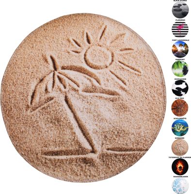 SANILO® Badteppich rund Sunshine Ø 80 cm