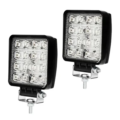 Produktbild von EINFEBEN Arbeitsscheinwerfer LED Zusatzscheinwerfer 12v, 2x 48W Scheinwerfer für Traktor, Auto LED Strahler LKW, Offroad, PKW IP67 Wasserdicht Rückfahrscheinwerfer SUV