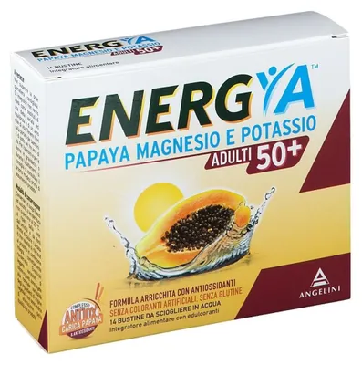 Immagine prodotto di Energya Papaya Magnesio Potassio 50+ 14 Bustine