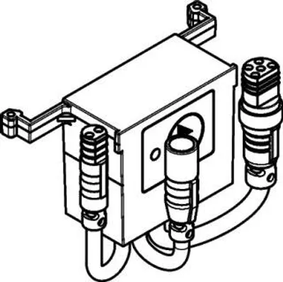 Produktbild von AXOR 95947000 Steuergerät Axor Waschtischmischer